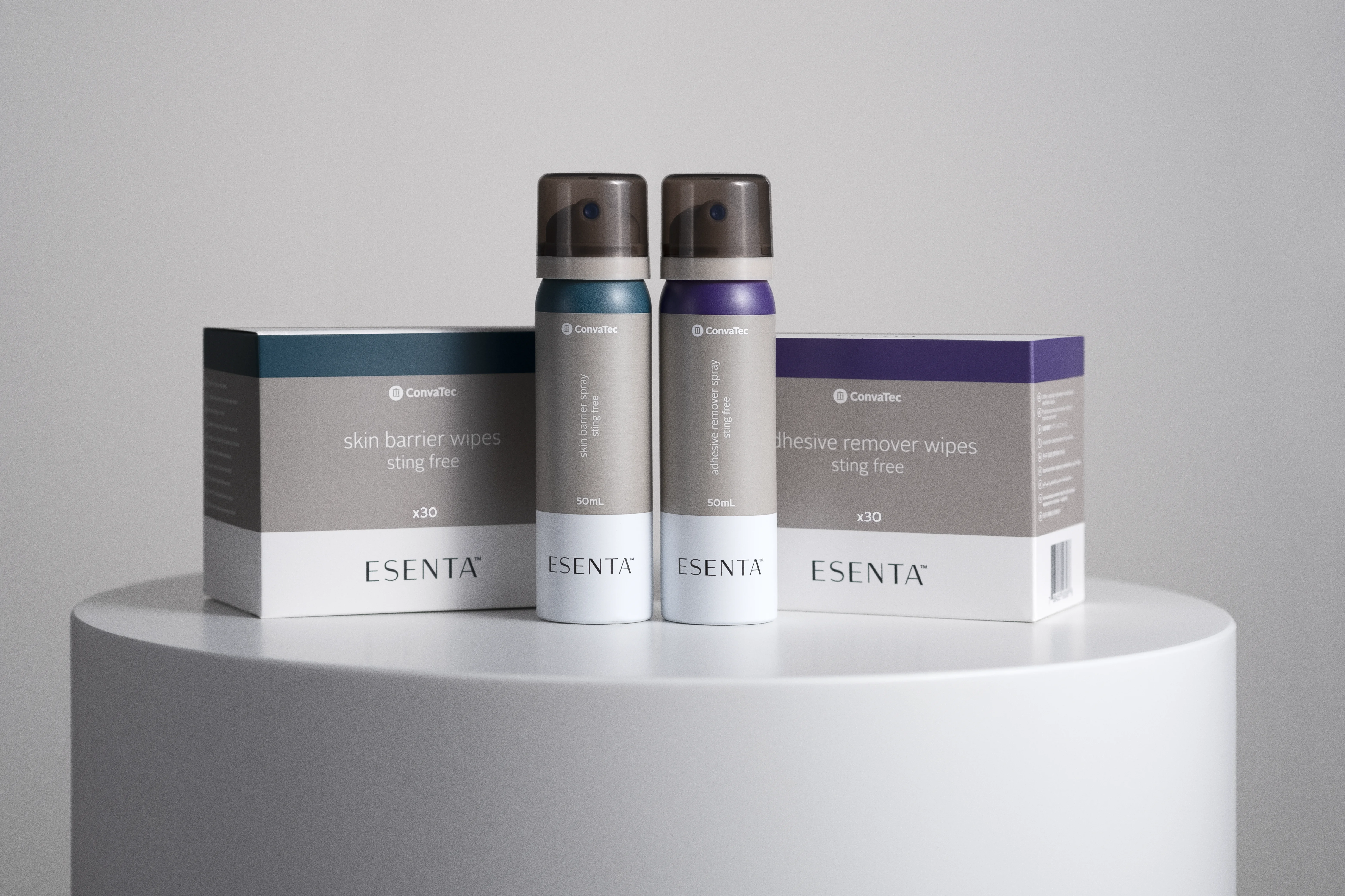 化粧容器のグループ