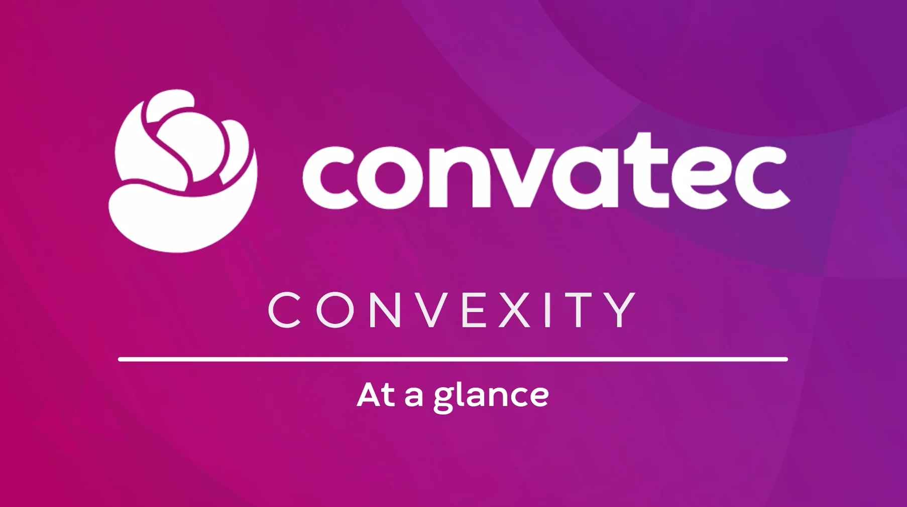 Screen shot from the Convexity video showing the title card