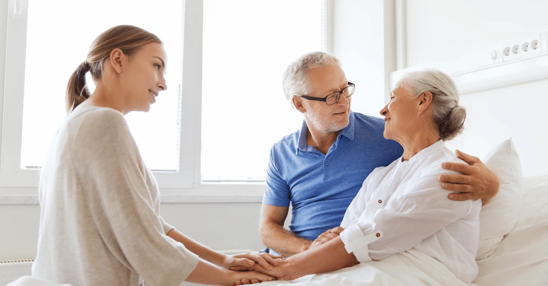 患者と話す医者